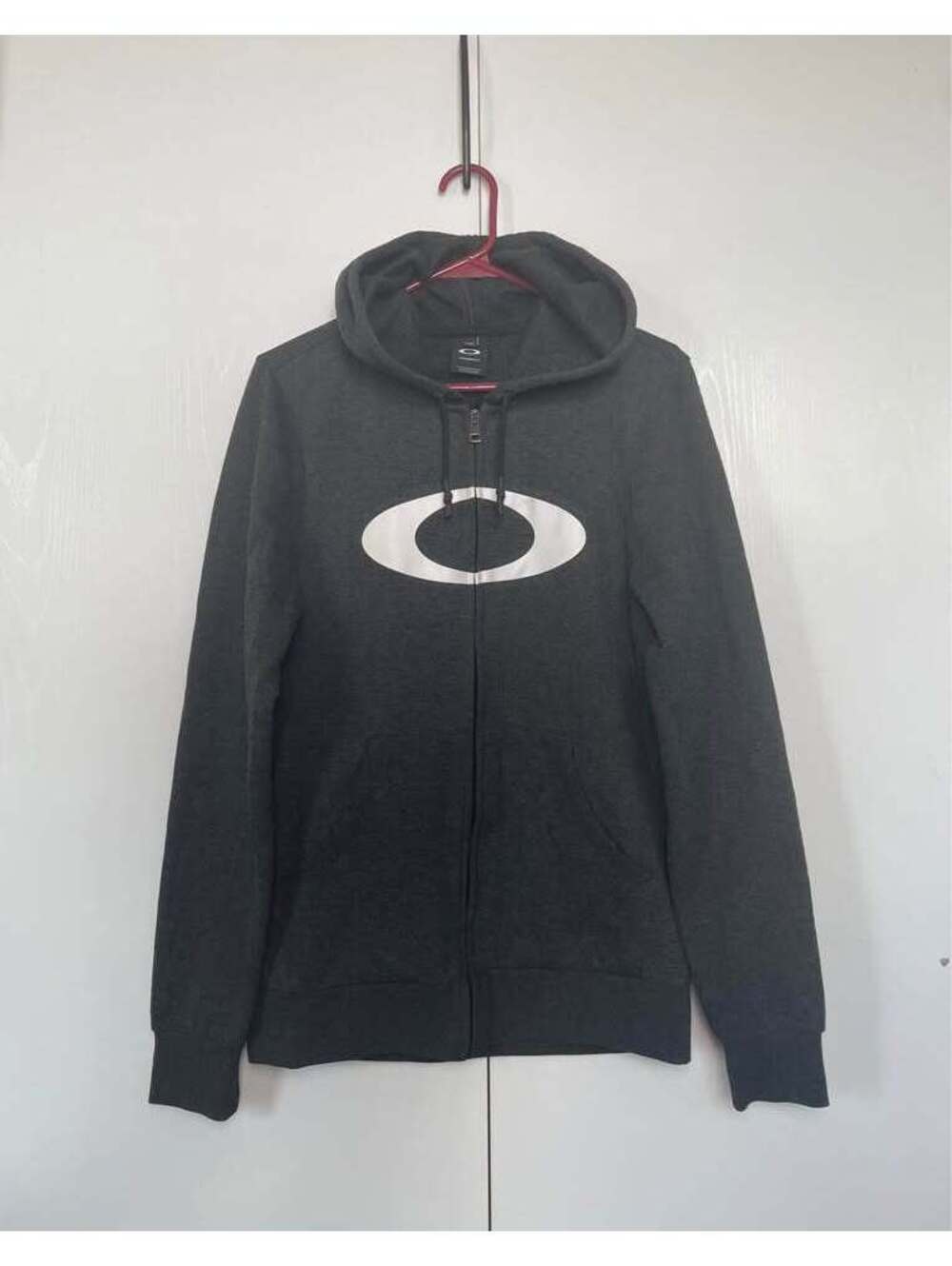 Vintage Oakley Zip-Up Hoodie S